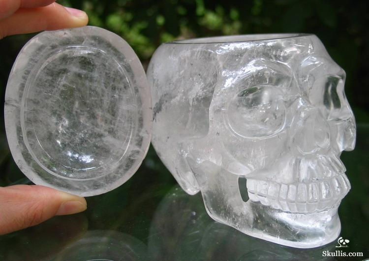 Quartz Rock Crystal Crystal Hollow Skull