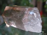 Rainbows Clear Clear Smoky/Smokey Quartz Rock Crystal Carved Crystal Skull, Wand/point