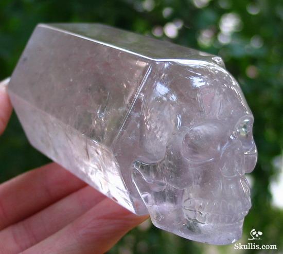 Amethyst Crystal Skull
