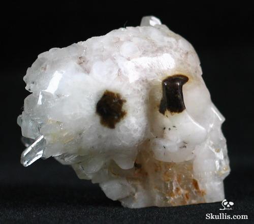 Quartz Rock Crystal Druse Crystal Alien Skull