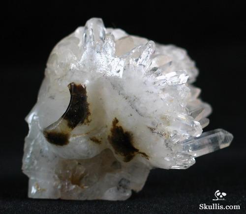 Quartz Rock Crystal Druse Crystal Alien Skull