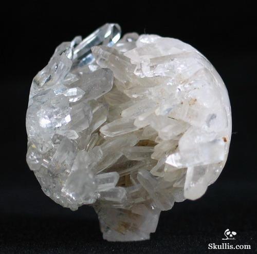 Quartz Rock Crystal Druse Crystal Alien Skull