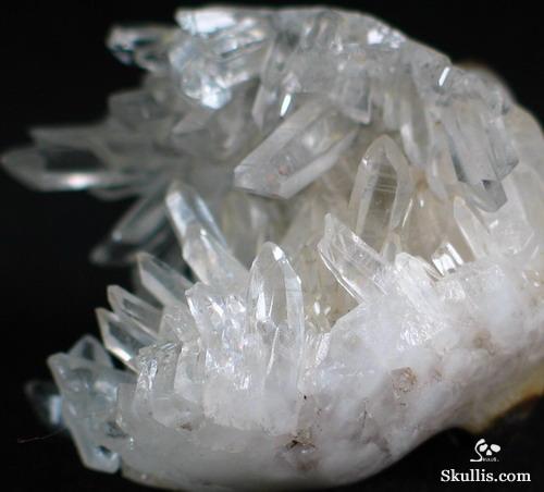 Quartz Rock Crystal Druse Crystal Alien Skull