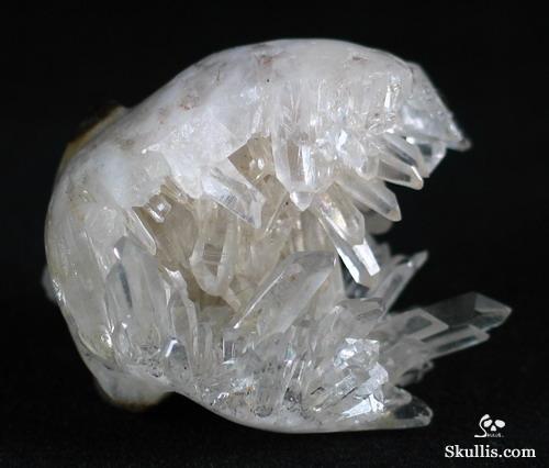 Quartz Rock Crystal Druse Crystal Alien Skull