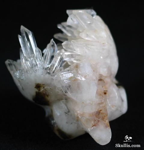 Quartz Rock Crystal Druse Crystal Alien Skull