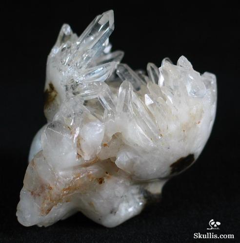 Quartz Rock Crystal Druse Crystal Alien Skull