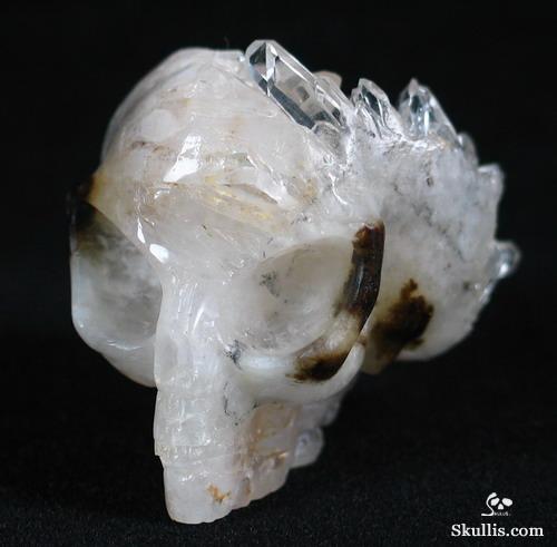 Quartz Rock Crystal Druse Crystal Alien Skull