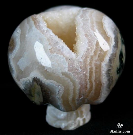 Ocean Jasper Crystal Alien Skull