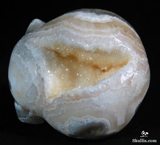Ocean Jasper Crystal Alien Skull
