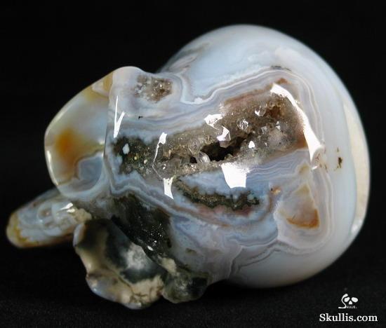 Ocean Jasper Crystal Alien Skull
