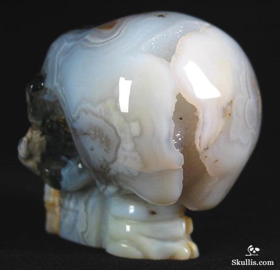 Ocean Jasper Crystal Alien Skull