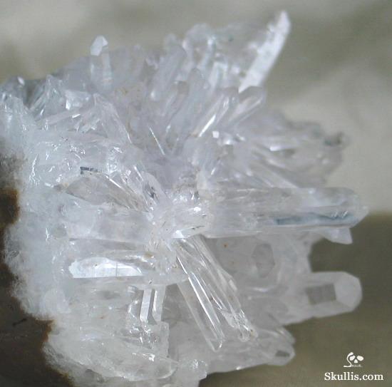 Quartz Rock Crystal Druse Crystal Alien Skull