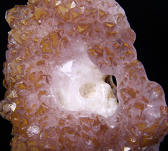 4.2" Amethyst Druse Carved Crystal Skull Sculpture, Crystal Healing