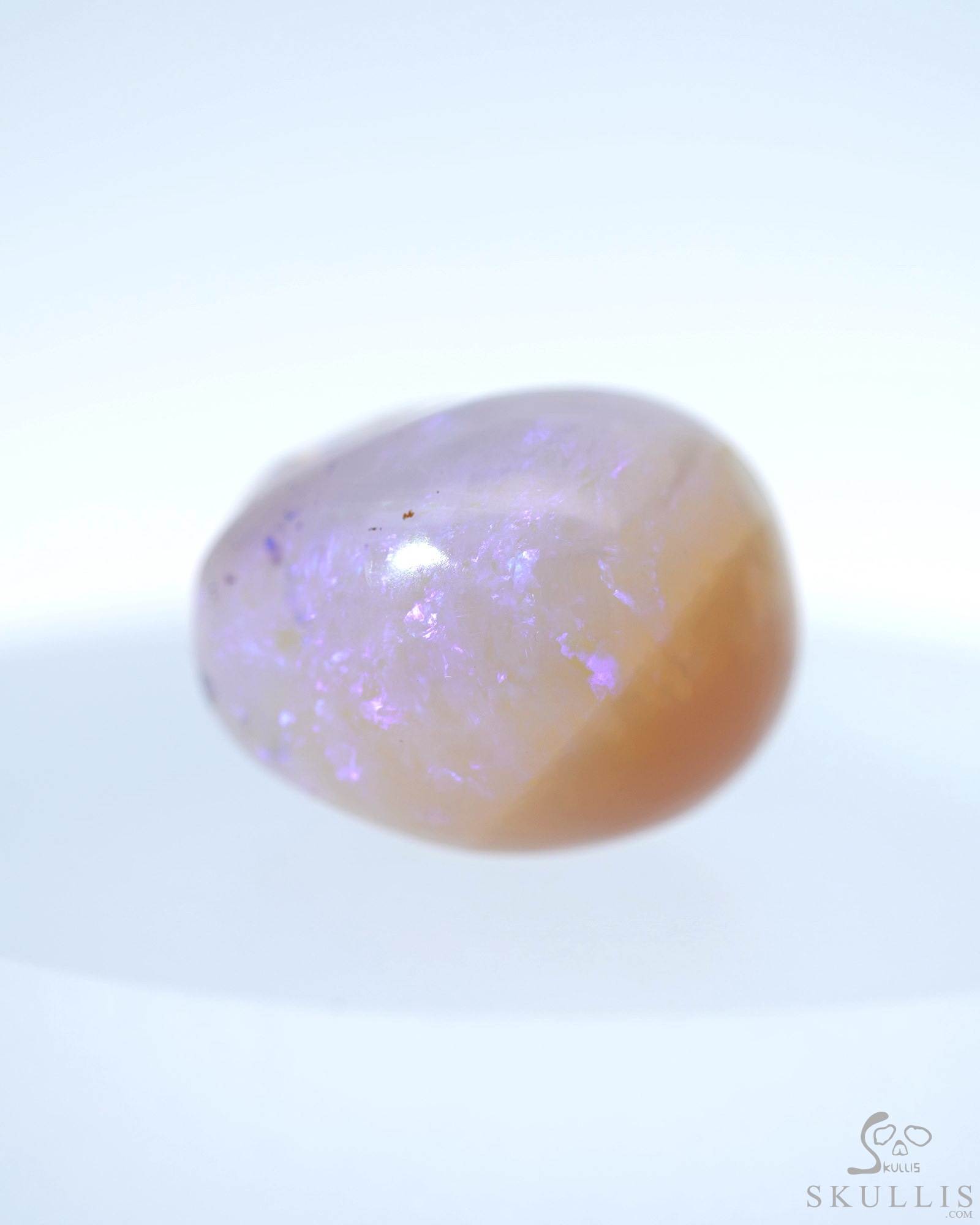 Gemstone 0.9" Australian Opal Hand Carved Crystal Skull, Realistic, Crystal Healing Gemstone 0.9" Australian Opal Hand Carved Crystal Skull, Realistic, Crystal Healing
