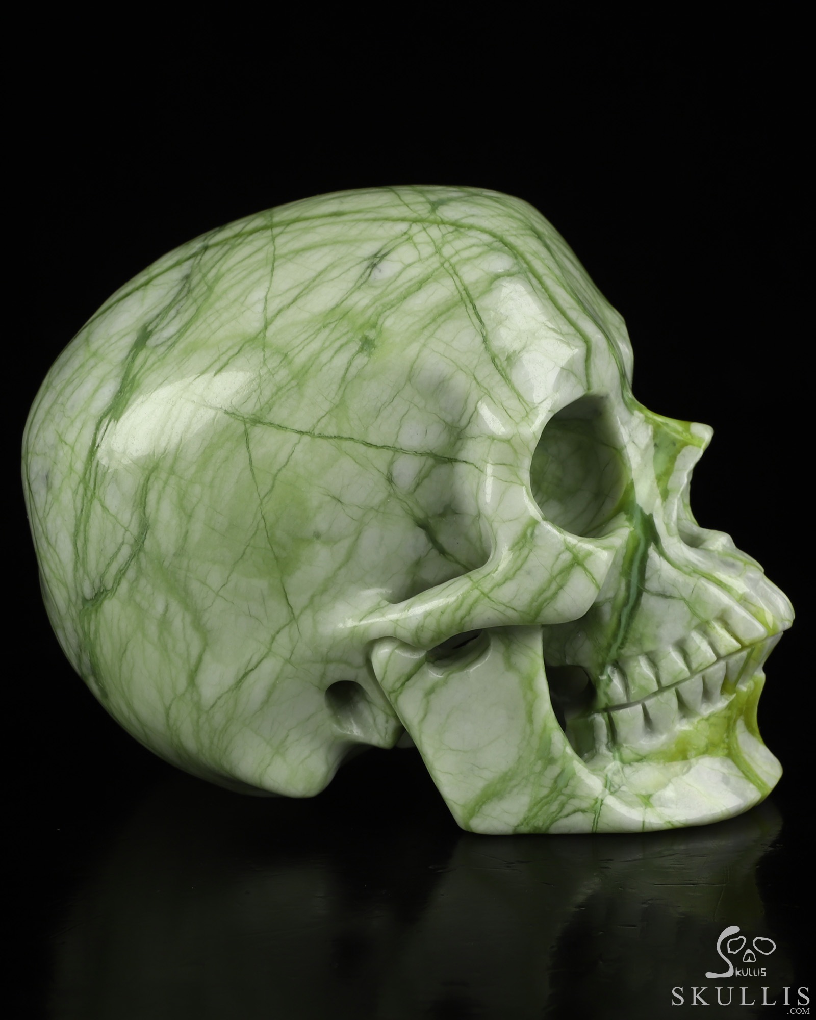 5.0" Chinese Picasso Jasper Hand Carved Crystal Skull, Super Realistic, Crystal Healing 5.0" Chinese Picasso Jasper Hand Carved Crystal Skull, Super Realistic, Crystal Healing