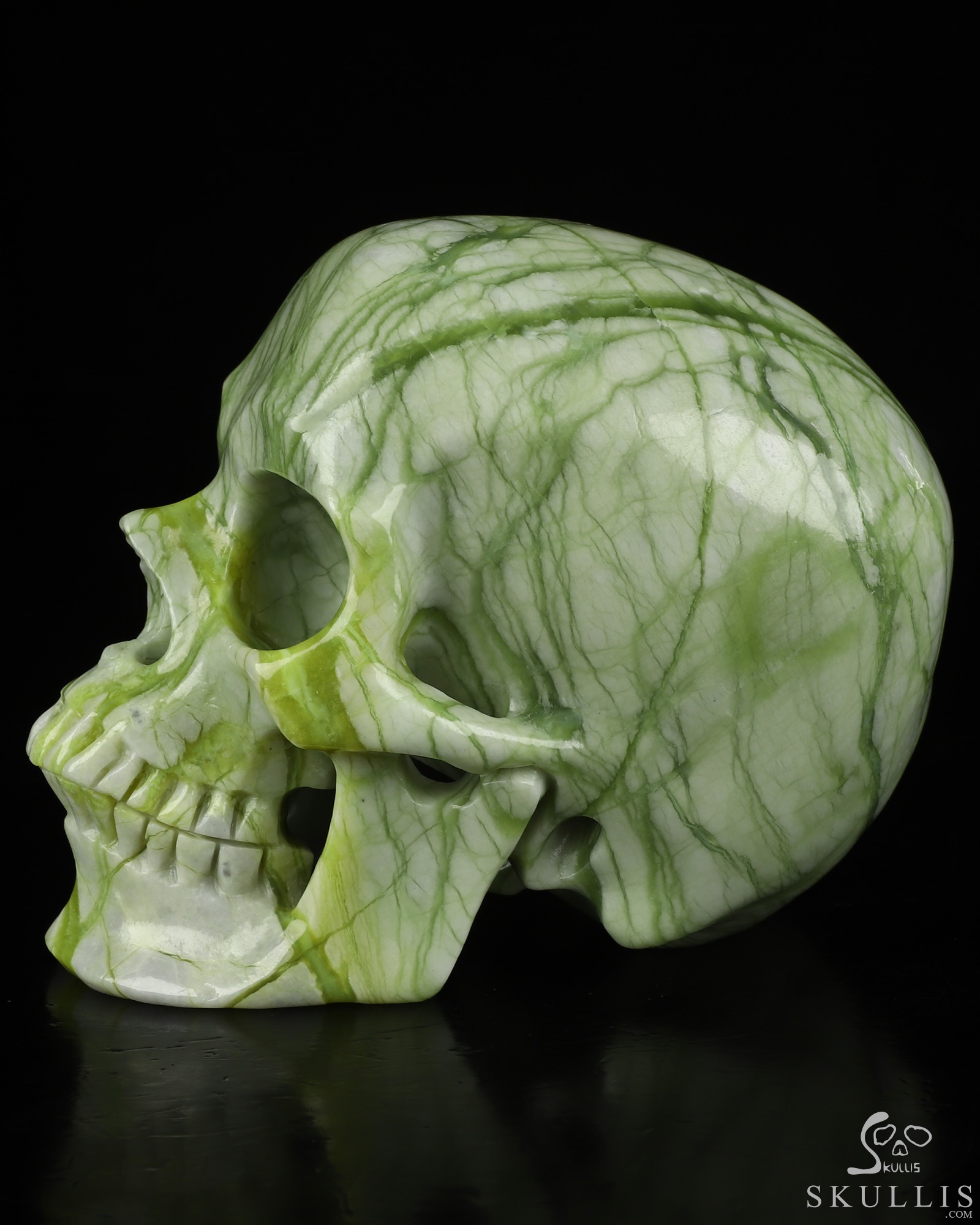 5.0" Chinese Picasso Jasper Hand Carved Crystal Skull, Super Realistic, Crystal Healing 5.0" Chinese Picasso Jasper Hand Carved Crystal Skull, Super Realistic, Crystal Healing