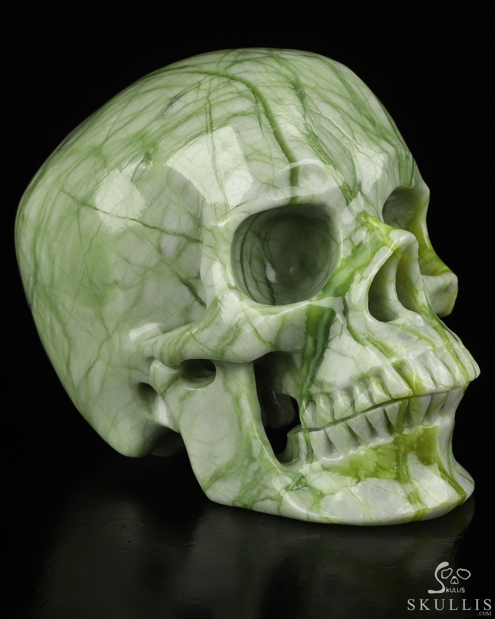 5.0" Chinese Picasso Jasper Hand Carved Crystal Skull, Super Realistic, Crystal Healing 5.0" Chinese Picasso Jasper Hand Carved Crystal Skull, Super Realistic, Crystal Healing