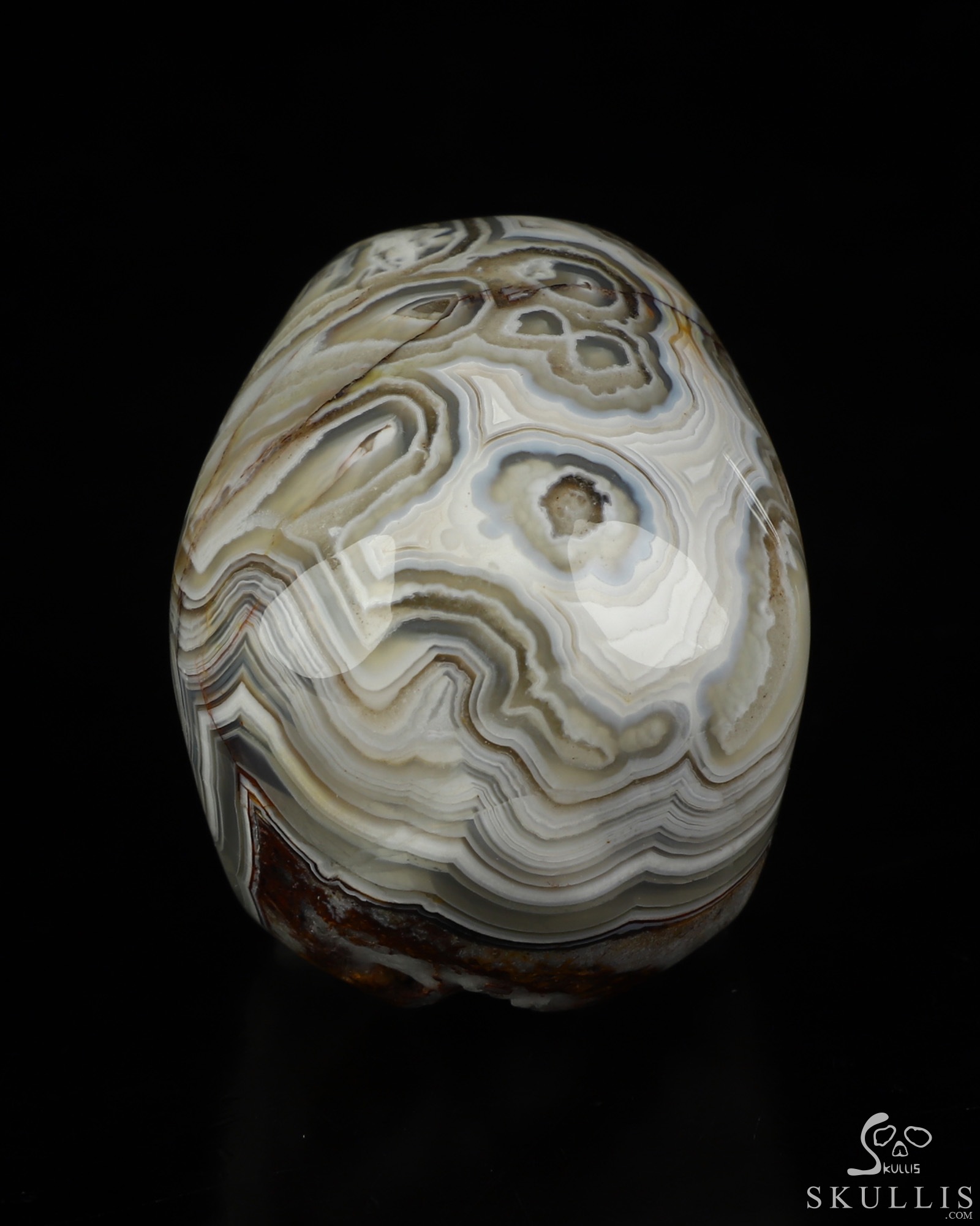 Gemstone 2.0" Red Crazy Lace Agate Hand Carved Crystal Skull, Super Realistic, Crystal Healing Gemstone 2.0" Red Crazy Lace Agate Hand Carved Crystal Skull, Super Realistic, Crystal Healing