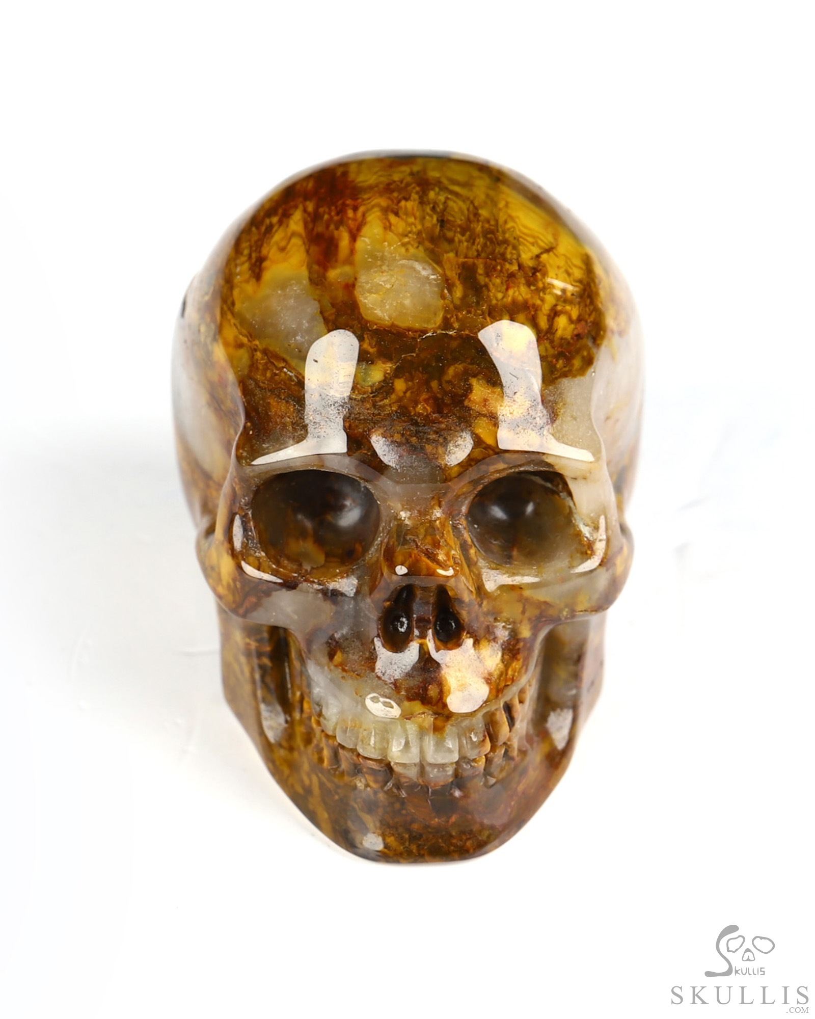 2.0" New Pietersite Hand Carved Crystal Skull, Realistic, Crystal Healing 2.0" New Pietersite Hand Carved Crystal Skull, Realistic, Crystal Healing
