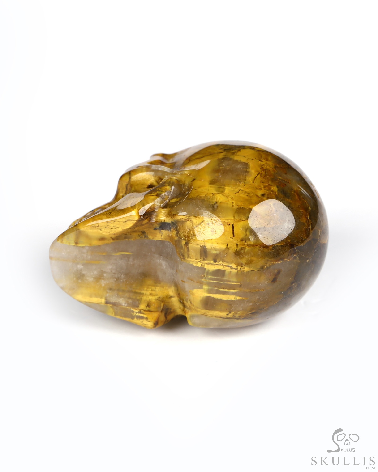 2.0" New Pietersite Hand Carved Crystal Skull, Realistic, Crystal Healing 2.0" New Pietersite Hand Carved Crystal Skull, Realistic, Crystal Healing