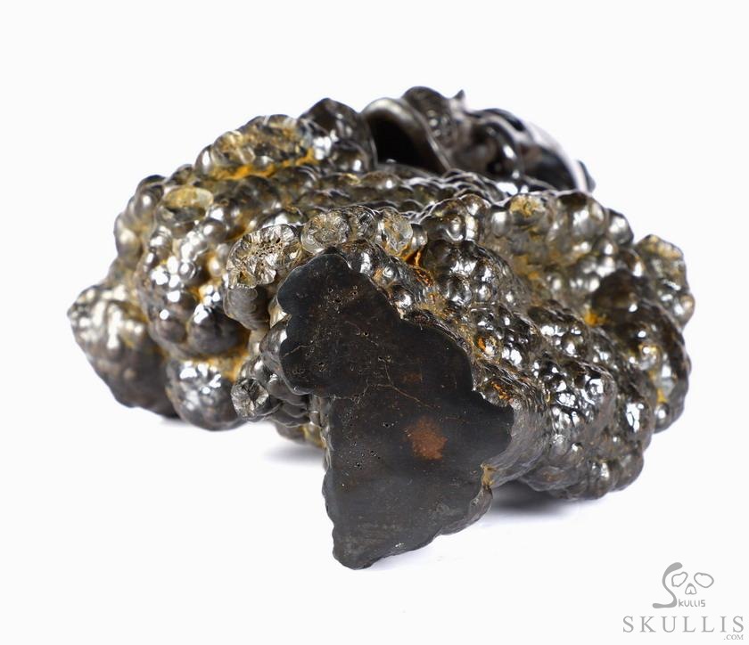 Original Design 7.2" Limonite Carved Crystal Skulls Sculpture, Realistic, Crystal Healing Original Design 7.2" Limonite Carved Crystal Skulls Sculpture, Realistic, Crystal Healing