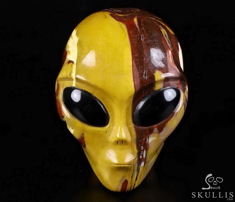 Huge 4.2" Mookaite Jasper Star Being Female Alien Crystal Skull Companion with Black ObsidianEyes, Hand Carved Gemstone Fine Art Sculpture,, Reiki Healing Stone Statue Huge 4.2" Mookaite Jasper Star Being Female Alien Crystal Skull Companion with Black ObsidianEyes, Hand Carved Gemstone Fine Art Sculpture,, Reiki Healing Stone Statue