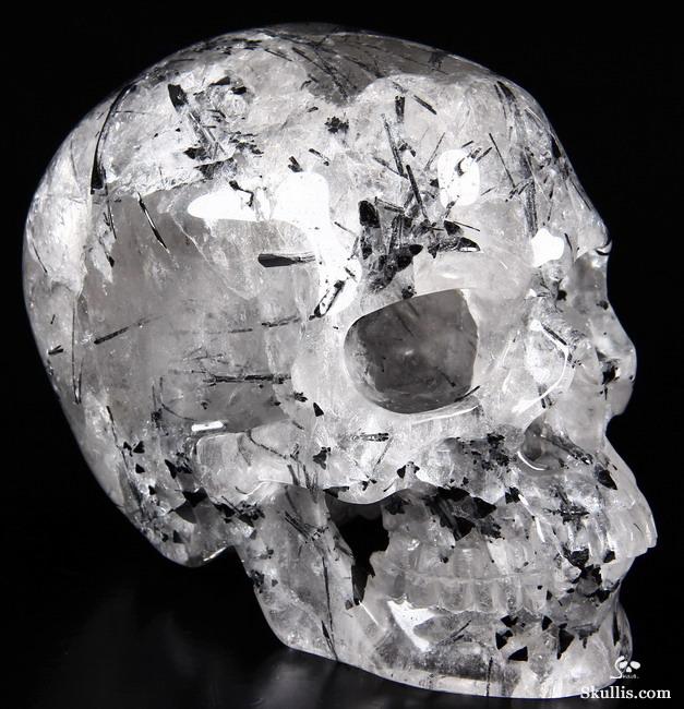 Mar 7, 2015 ACSAD (A Crystal Skull a Day) - Aegis - Tourmaline Quartz Carved Crystal Skull Sculpture Mar 7, 2015 ACSAD (A Crystal Skull a Day) - Aegis - Tourmaline Quartz Carved Crystal Skull Sculpture