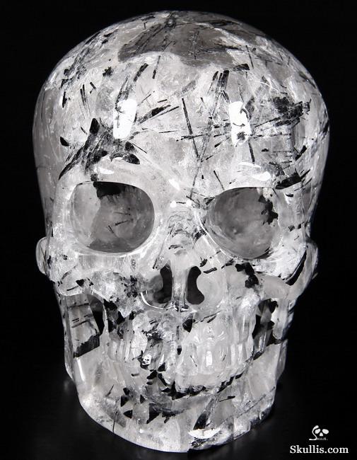 Mar 7, 2015 ACSAD (A Crystal Skull a Day) - Aegis - Tourmaline Quartz Carved Crystal Skull Sculpture Mar 7, 2015 ACSAD (A Crystal Skull a Day) - Aegis - Tourmaline Quartz Carved Crystal Skull Sculpture