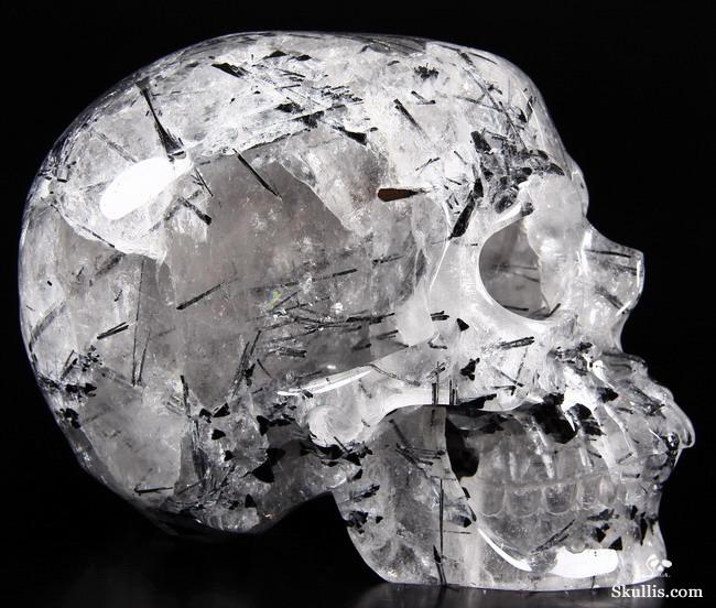 Mar 7, 2015 ACSAD (A Crystal Skull a Day) - Aegis - Tourmaline Quartz Carved Crystal Skull Sculpture Mar 7, 2015 ACSAD (A Crystal Skull a Day) - Aegis - Tourmaline Quartz Carved Crystal Skull Sculpture