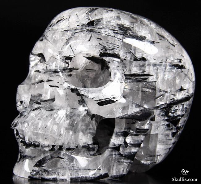Mar 7, 2015 ACSAD (A Crystal Skull a Day) - Aegis - Tourmaline Quartz Carved Crystal Skull Sculpture Mar 7, 2015 ACSAD (A Crystal Skull a Day) - Aegis - Tourmaline Quartz Carved Crystal Skull Sculpture