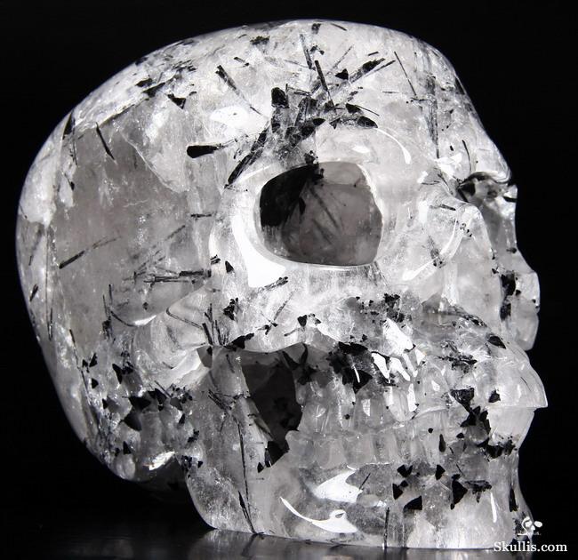 Mar 7, 2015 ACSAD (A Crystal Skull a Day) - Aegis - Tourmaline Quartz Carved Crystal Skull Sculpture Mar 7, 2015 ACSAD (A Crystal Skull a Day) - Aegis - Tourmaline Quartz Carved Crystal Skull Sculpture