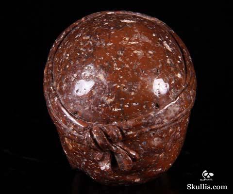 Sept 5, 2014 ACSAD (A Crystal Skull a Day) - The Pirate Corsair - Fire Agate Carved Crystal Skull Sculpture Sept 5, 2014 ACSAD (A Crystal Skull a Day) - The Pirate Corsair - Fire Agate Carved Crystal Skull Sculpture