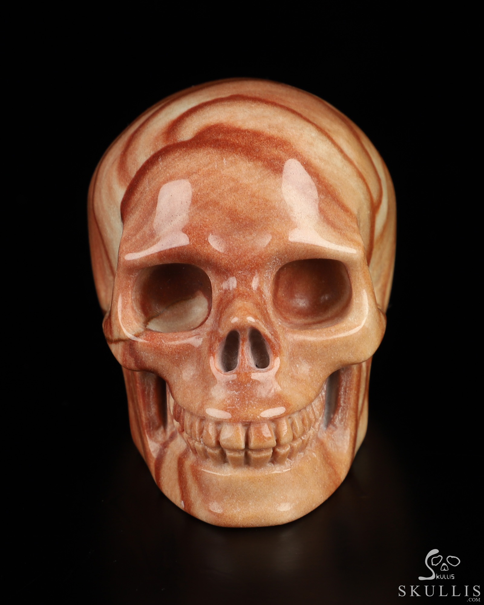 2.0" Picture Jasper Hand Carved Crystal Skull, Realistic, Crystal Healing 2.0" Picture Jasper Hand Carved Crystal Skull, Realistic, Crystal Healing