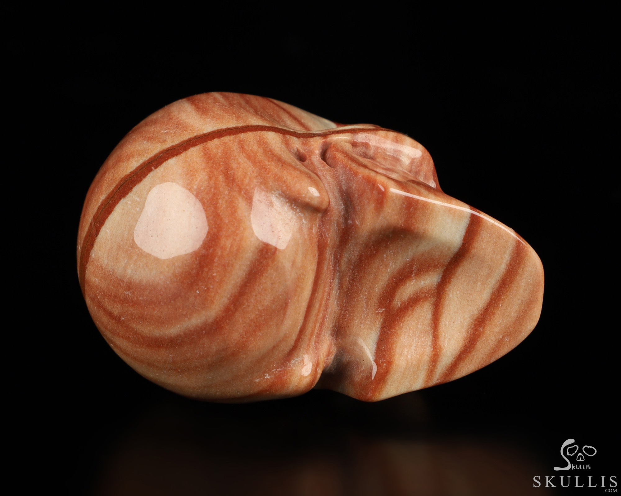 2.0" Picture Jasper Hand Carved Crystal Skull, Realistic, Crystal Healing 2.0" Picture Jasper Hand Carved Crystal Skull, Realistic, Crystal Healing