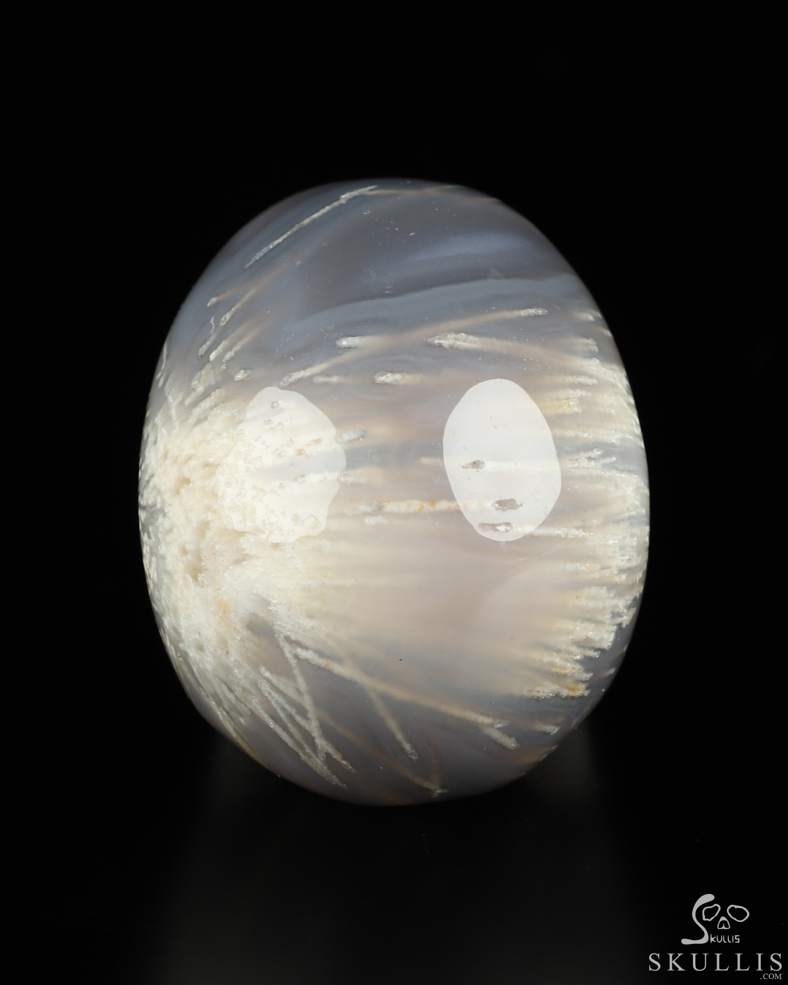 2.0" Sagenitic Agate Hand Carved Crystal Skull, Realistic, Crystal Healing 2.0" Sagenitic Agate Hand Carved Crystal Skull, Realistic, Crystal Healing