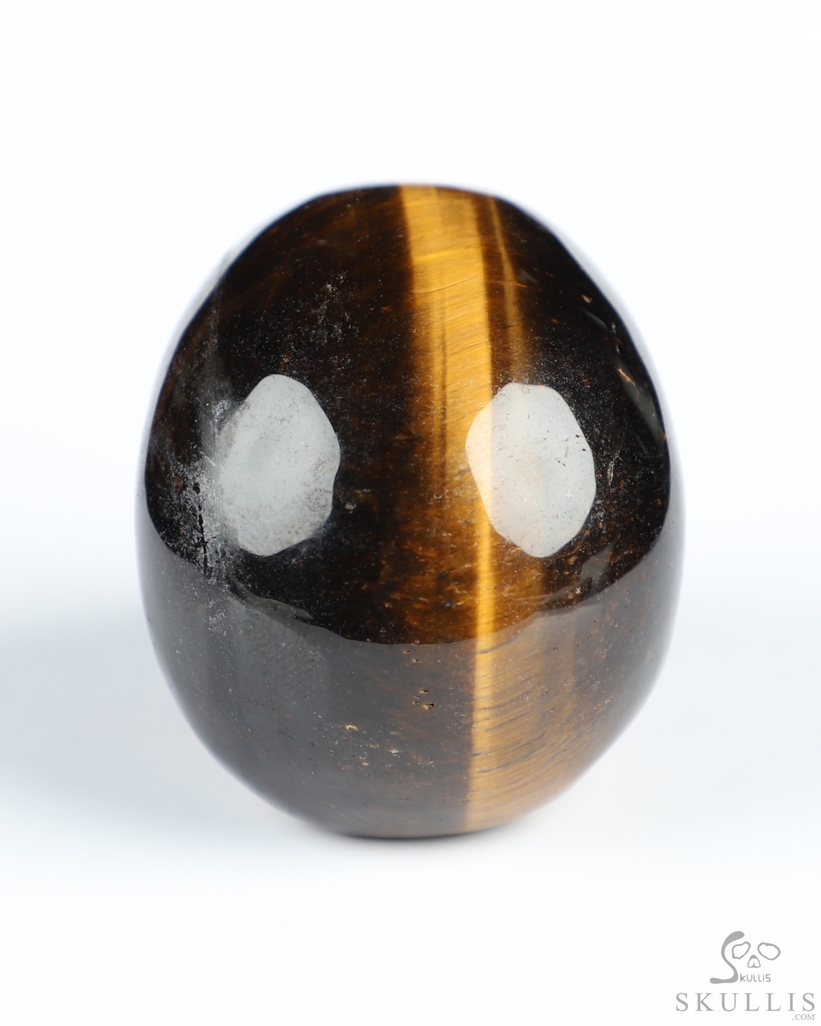 2.0" Gold Tiger's Eye Hand Carved Crystal Skull, Realistic, Crystal Healing 2.0" Gold Tiger's Eye Hand Carved Crystal Skull, Realistic, Crystal Healing