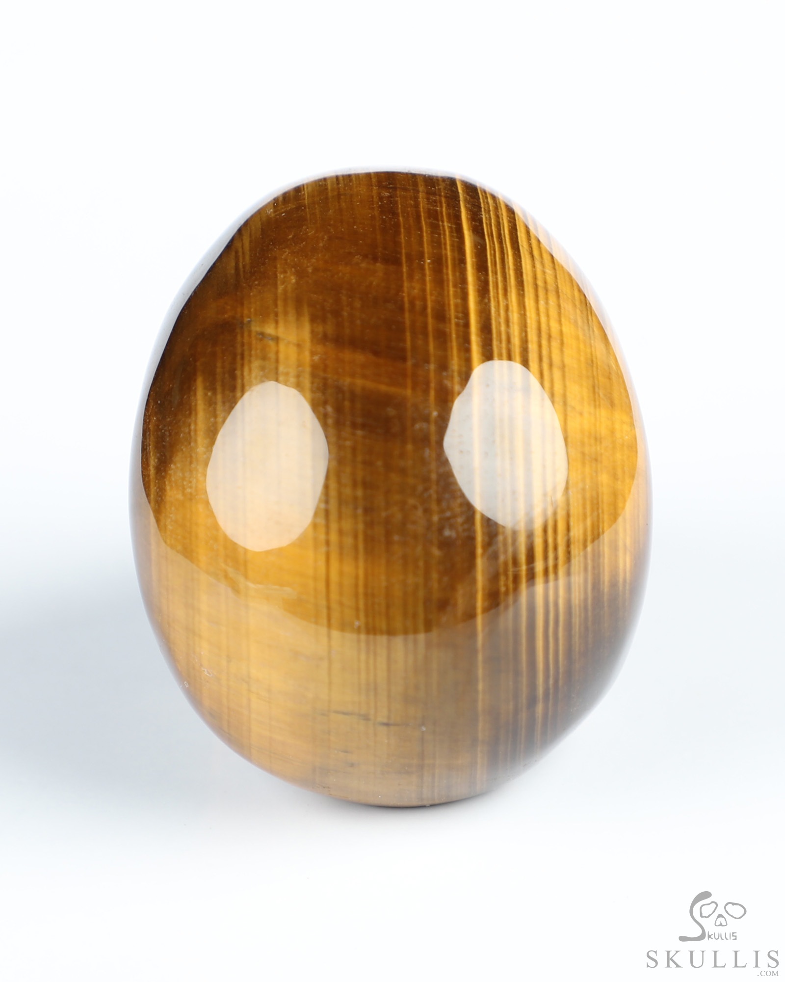 2.0" Gold Tiger's Eye Hand Carved Crystal Skull, Realistic, Crystal Healing 2.0" Gold Tiger's Eye Hand Carved Crystal Skull, Realistic, Crystal Healing