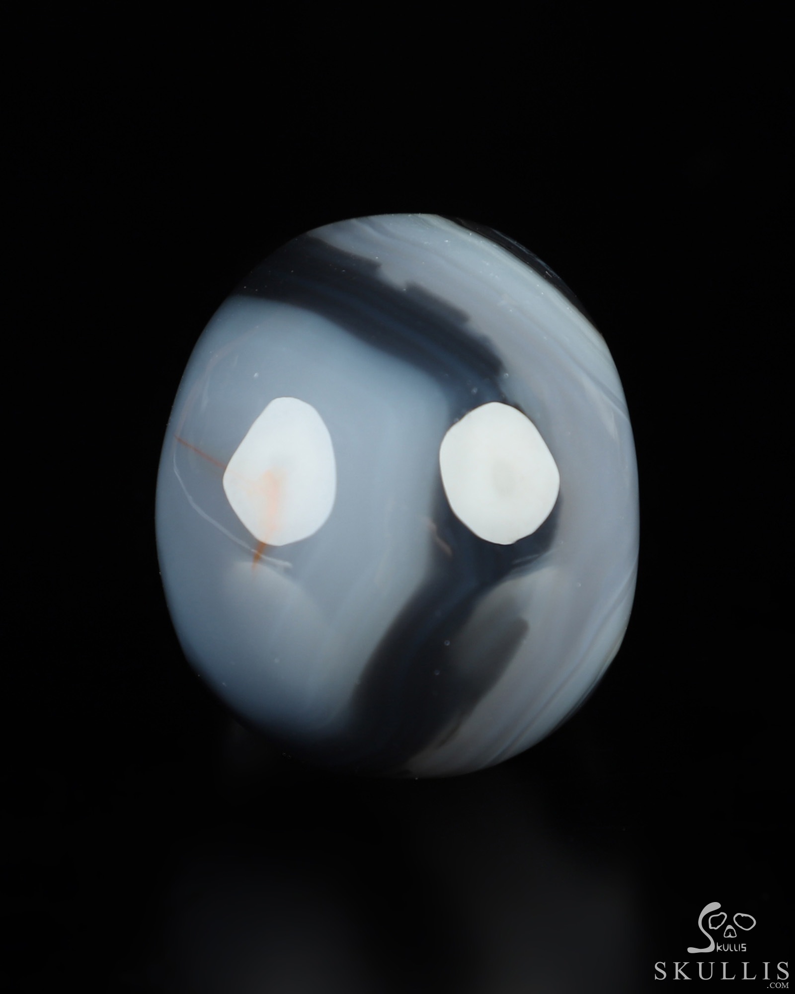 2.0" Agate Hand Carved Crystal Skull, Realistic, Crystal Healing 2.0" Agate Hand Carved Crystal Skull, Realistic, Crystal Healing