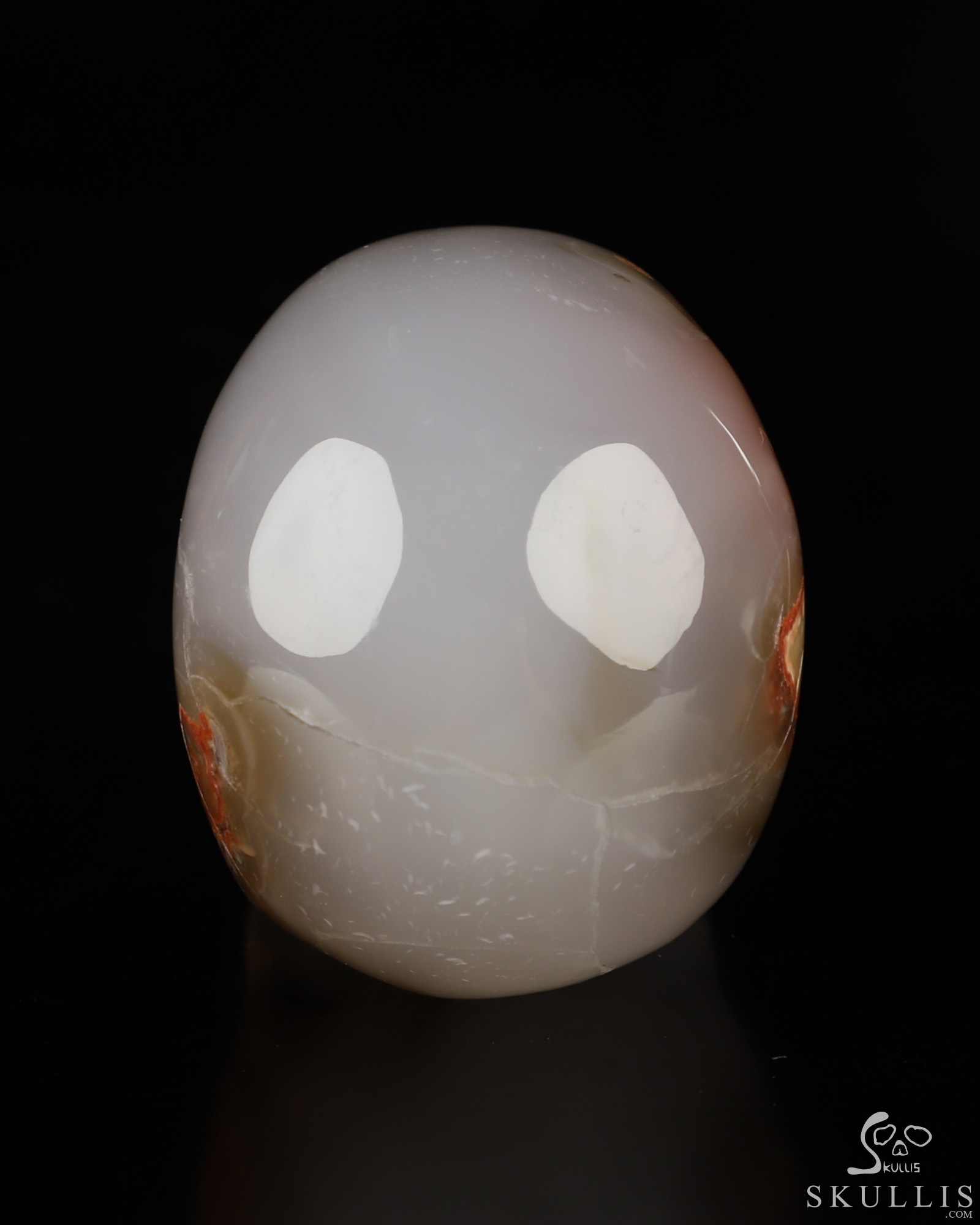 2.0" Morris Jasper Hand Carved Crystal Skull, Realistic, Crystal Healing 2.0" Morris Jasper Hand Carved Crystal Skull, Realistic, Crystal Healing