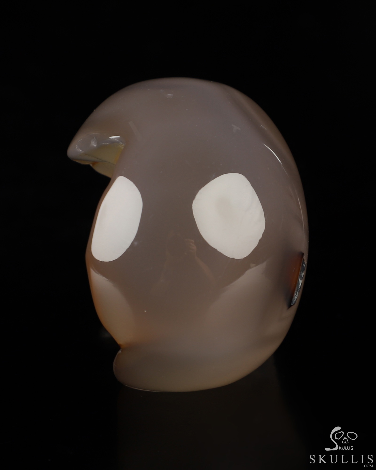 2.0" Agate Hand Carved Crystal Skull, Realistic, Crystal Healing 2.0" Agate Hand Carved Crystal Skull, Realistic, Crystal Healing