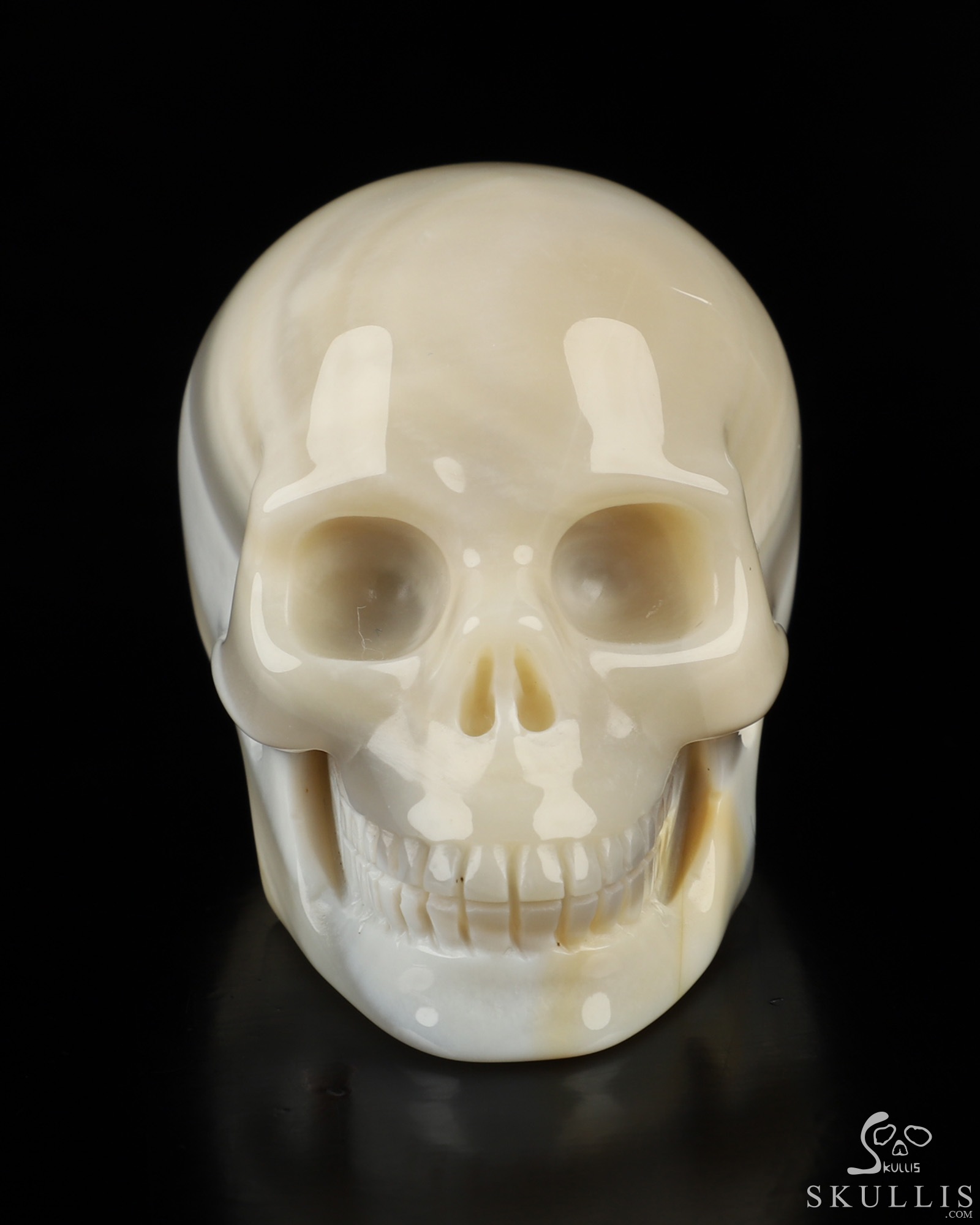 2.0" Agate Hand Carved Crystal Skull, Realistic, Crystal Healing 2.0" Agate Hand Carved Crystal Skull, Realistic, Crystal Healing