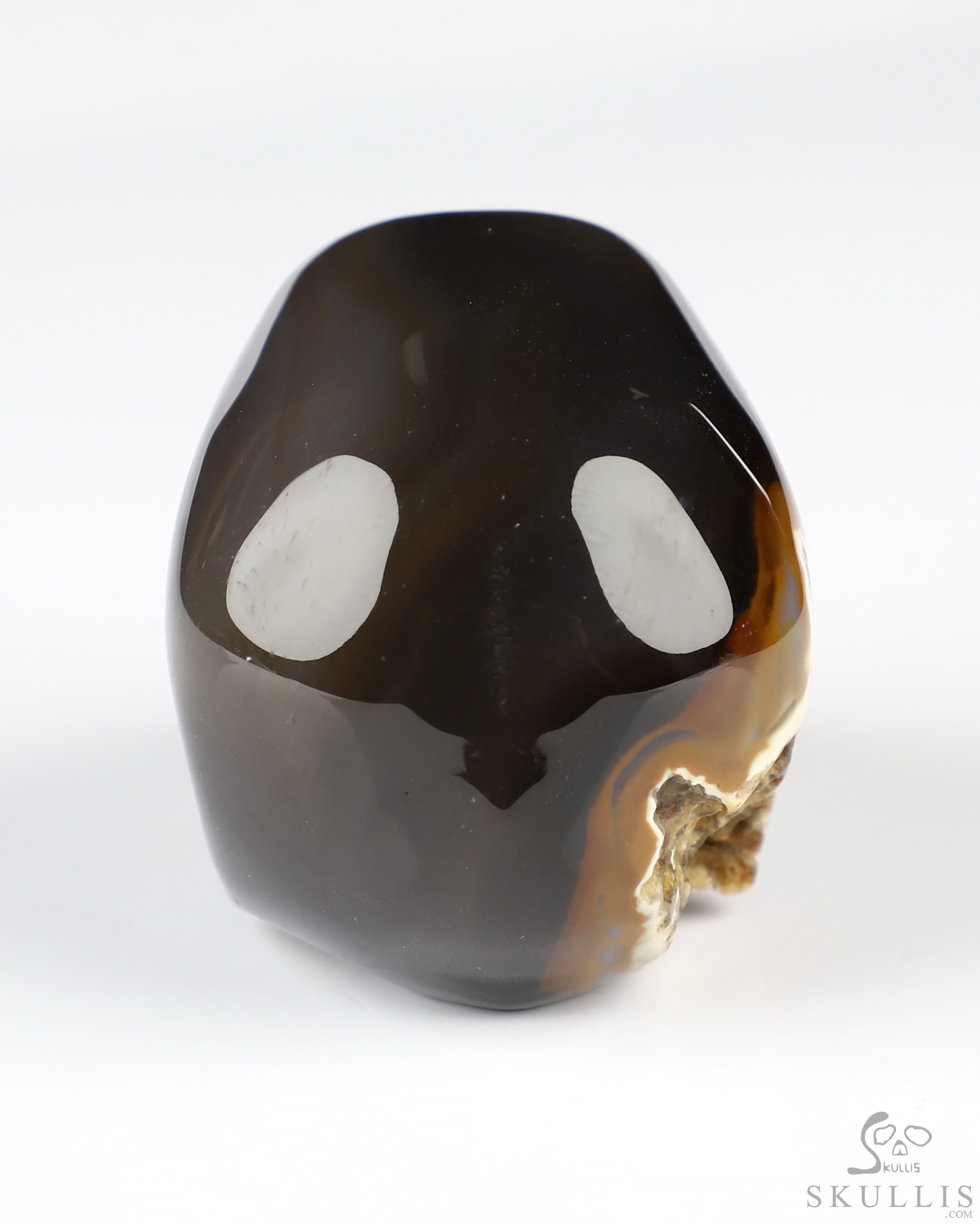 1.9" Premium Brazilian Agate Hand Carved Crystal Skull, Super Realistic, Crystal Healing 1.9" Premium Brazilian Agate Hand Carved Crystal Skull, Super Realistic, Crystal Healing