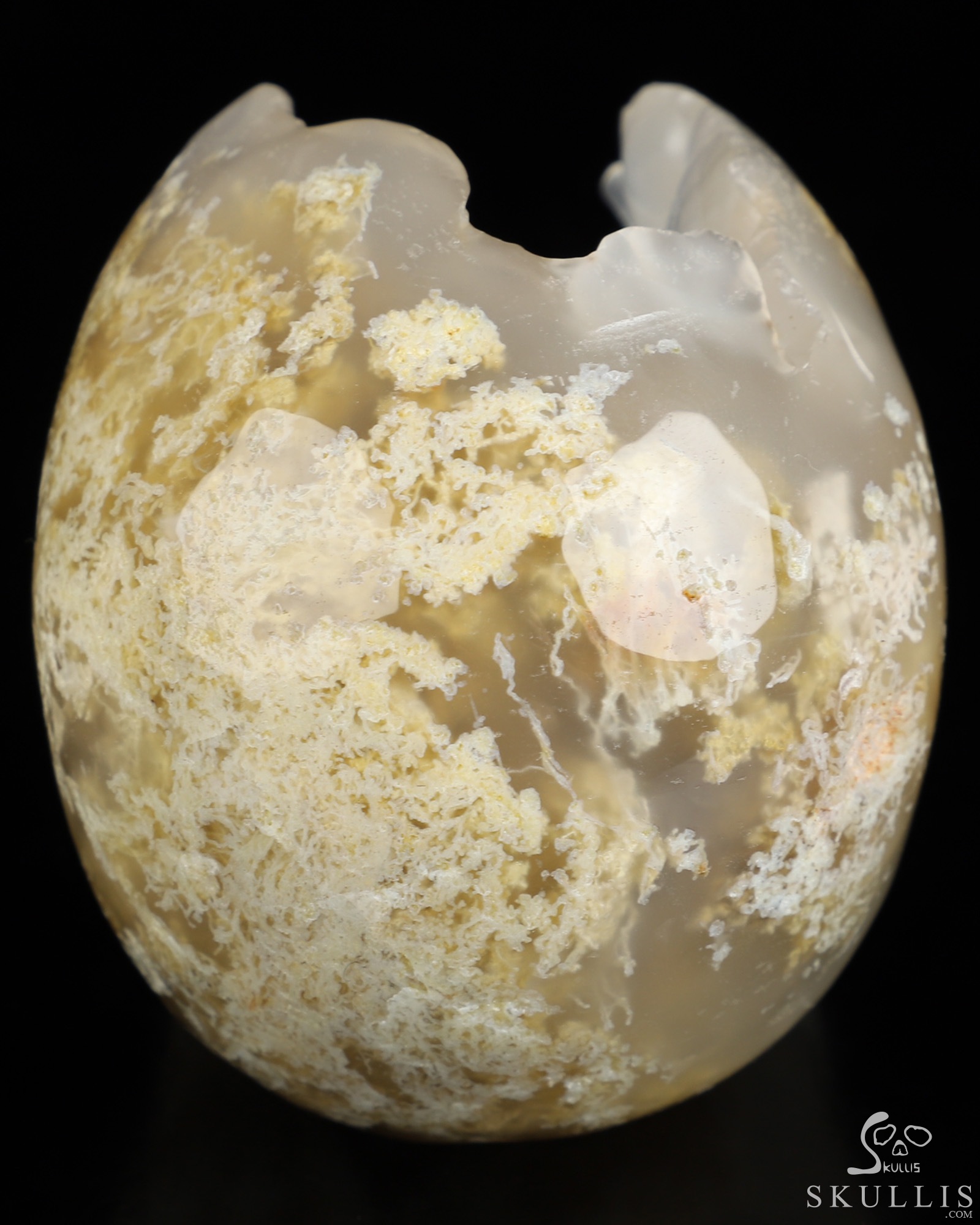 3.1" Green Moss Agate Geode Hand Carved Crystal Skull, Realistic, Crystal Healing 3.1" Green Moss Agate Geode Hand Carved Crystal Skull, Realistic, Crystal Healing