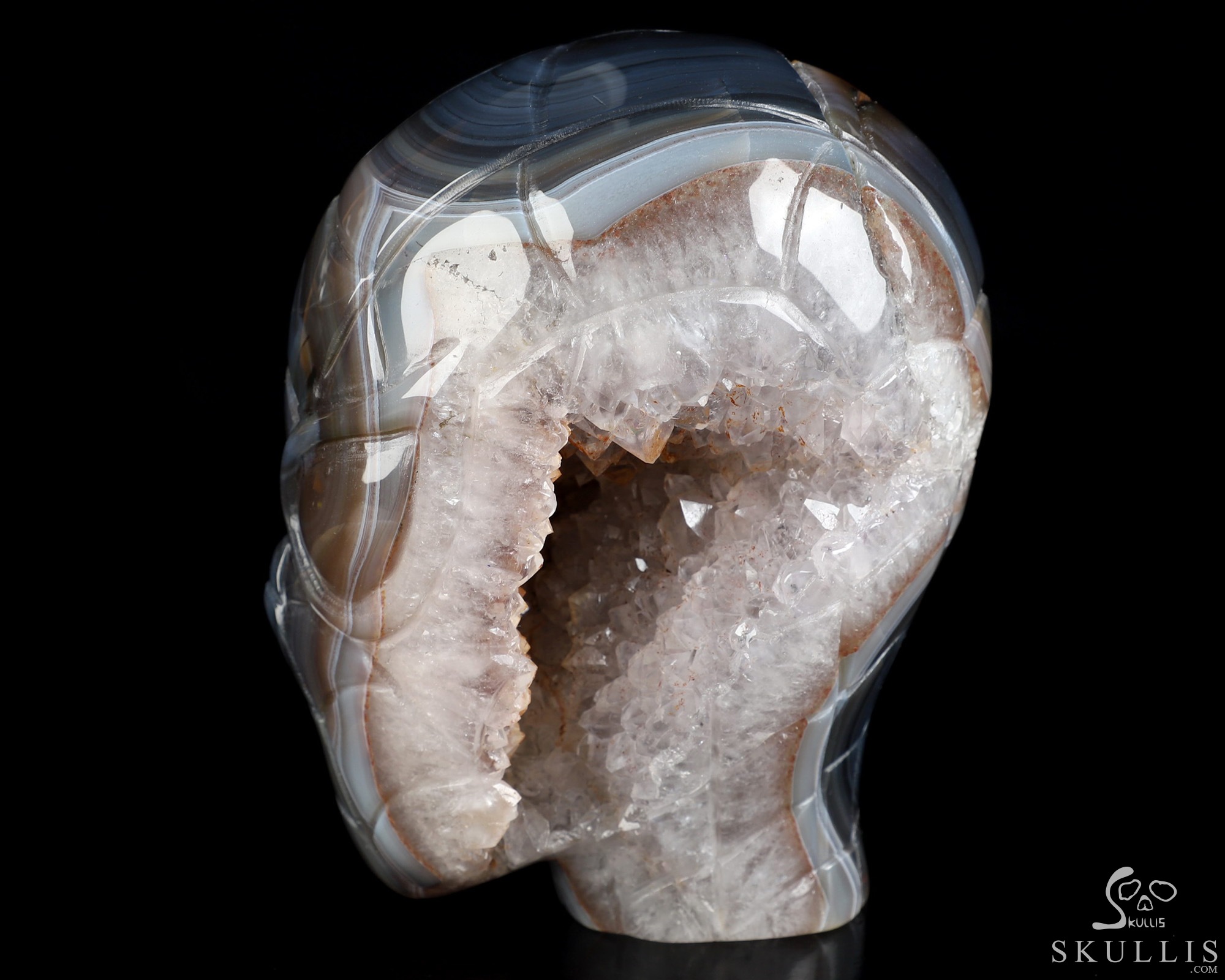 4.9" Premium Brazilian Agate Geode Hand Carved Crystal Spider Man Fine Art Sculpture, Crystal Healing 4.9" Premium Brazilian Agate Geode Hand Carved Crystal Spider Man Fine Art Sculpture, Crystal Healing