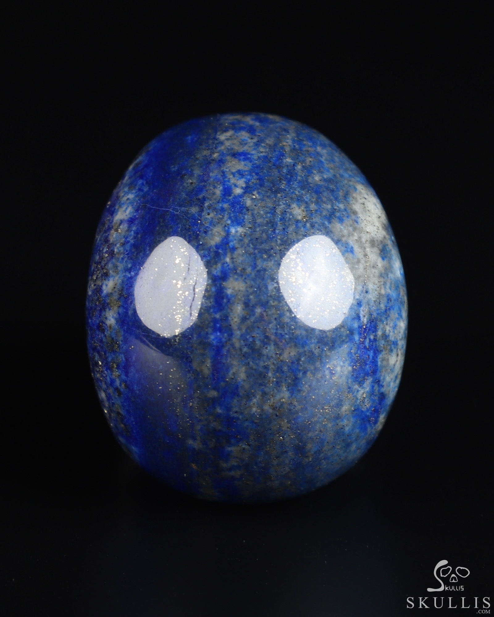 Gemstone 1.8" Lapis Lazuli Hand Carved Crystal Skull, Realistic, Crystal Healing Gemstone 1.8" Lapis Lazuli Hand Carved Crystal Skull, Realistic, Crystal Healing