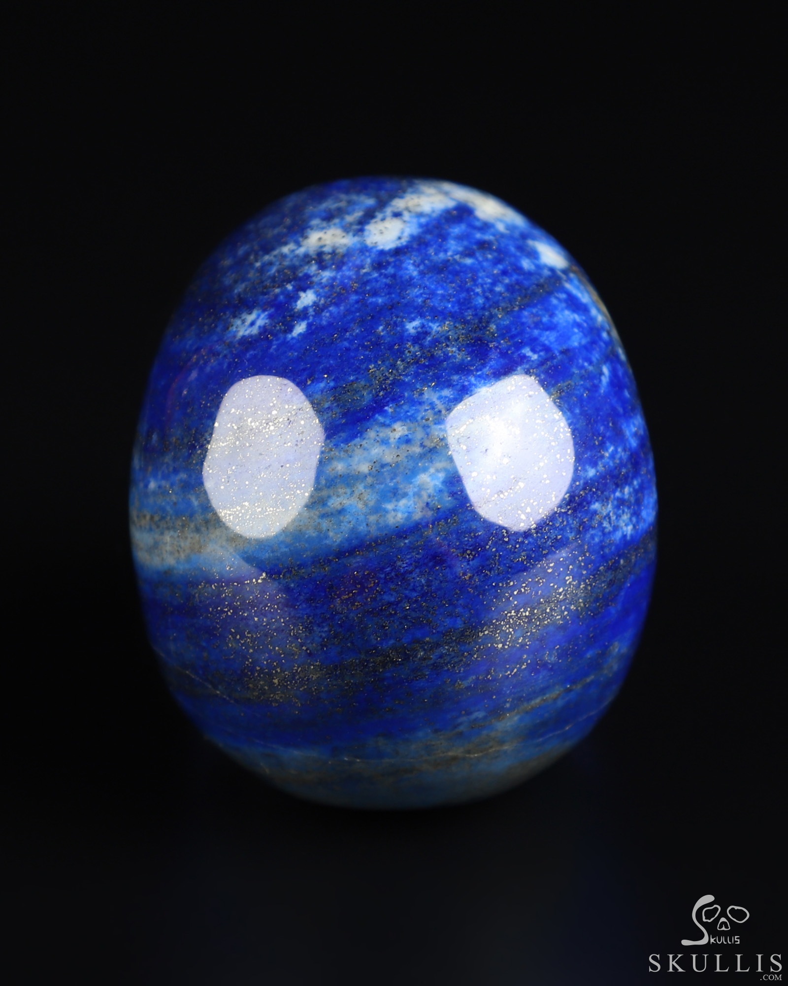 Gemstone 2.0" Lapis Lazuli Hand Carved Crystal Skull, Realistic, Crystal Healing Gemstone 2.0" Lapis Lazuli Hand Carved Crystal Skull, Realistic, Crystal Healing