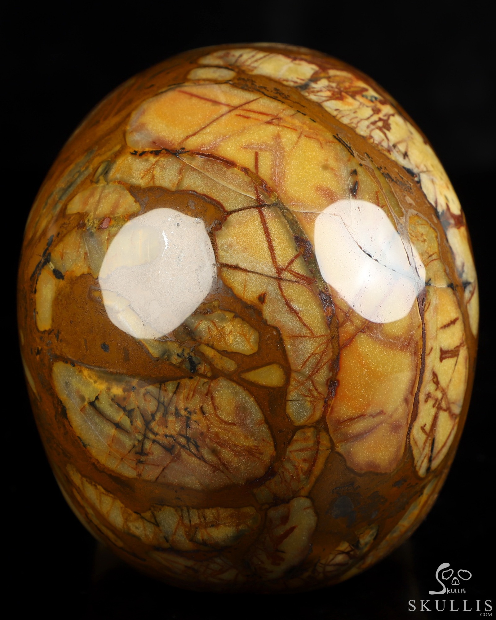 5.1" Outback Jasper Hand Carved Crystal Skull, Realistic, Crystal Healing 5.1" Outback Jasper Hand Carved Crystal Skull, Realistic, Crystal Healing