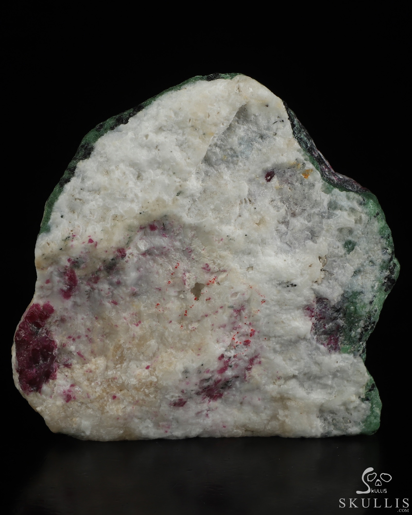 3.8" Ruby Hand Carved Crystal Skulls Fine Art Sculpture, Crystal Healing 3.8" Ruby Hand Carved Crystal Skulls Fine Art Sculpture, Crystal Healing