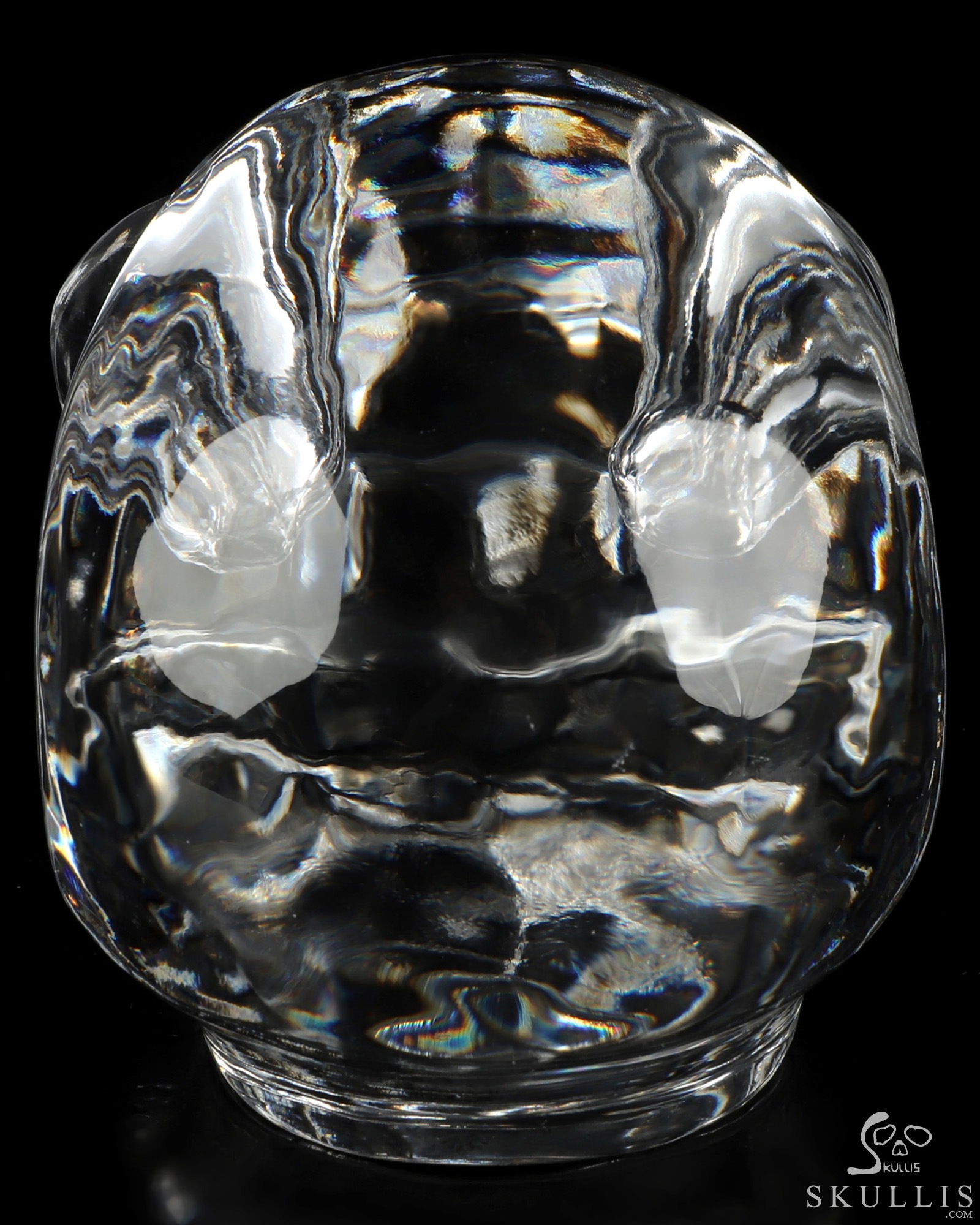 5.8" K9 Crystal Hand Carved Crystal Skull, Realistic, Crystal Healing 5.8" K9 Crystal Hand Carved Crystal Skull, Realistic, Crystal Healing