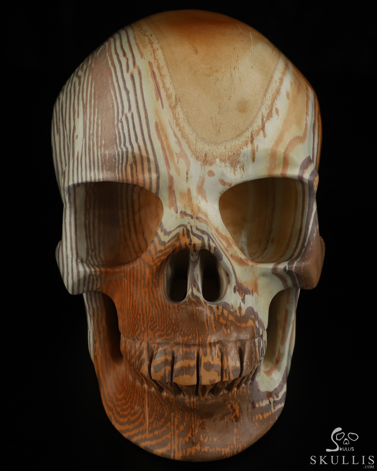 Lifesized 8.0" Australian Print Stone Hand Carved Crystal Skull, Super Realistic, Crystal Healing Lifesized 8.0" Australian Print Stone Hand Carved Crystal Skull, Super Realistic, Crystal Healing